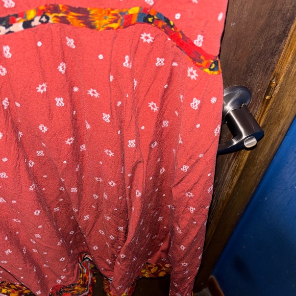 Torrid Rust Red Patterned Mini Dress - Picture 7 of 11